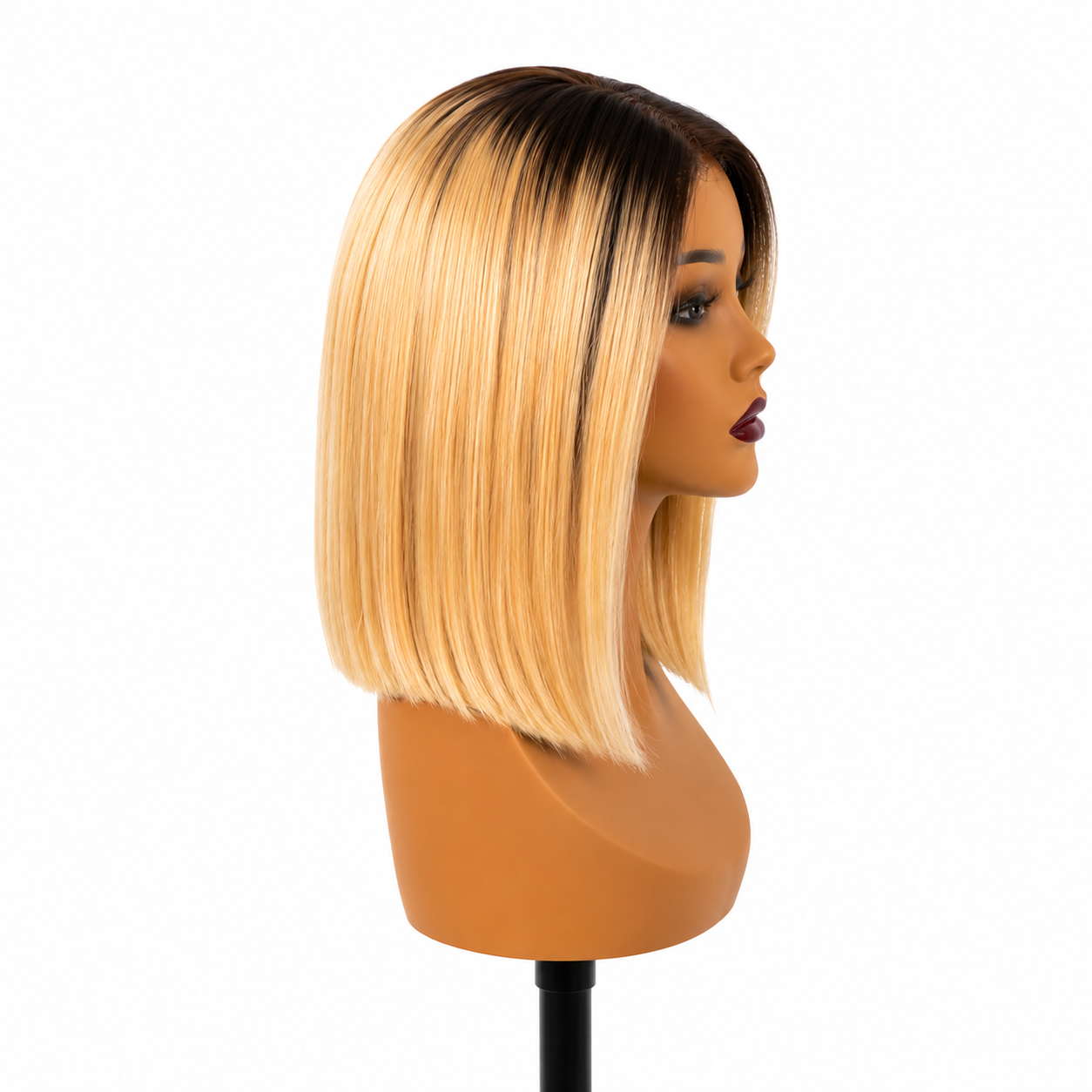 Honey Lime - Lucille Ombre 100% Human Hair Wig
