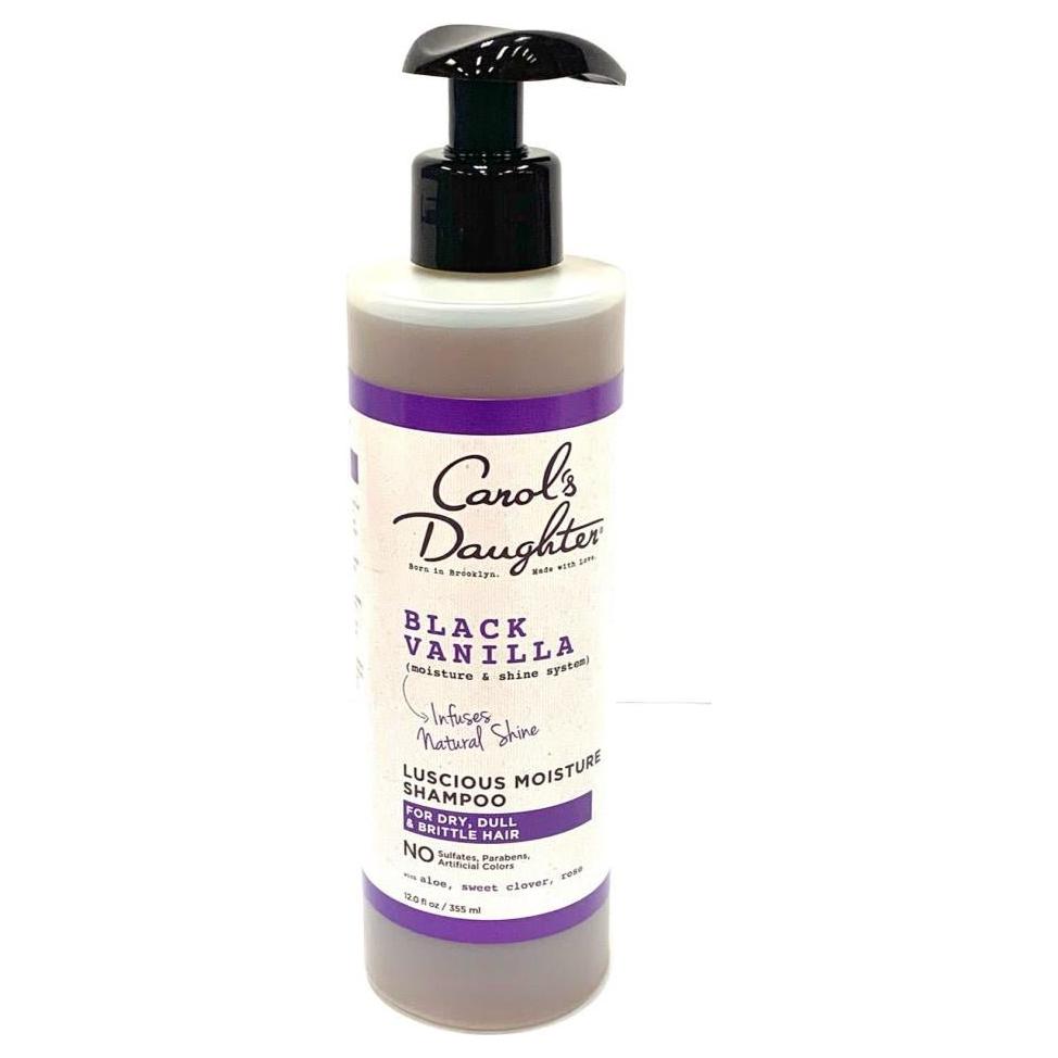 CAROL’S DAUGHTER BLACK VANILLA LUSCIOUS MOISTURE SHAMPOO - Pure n Tru Beauty Supply