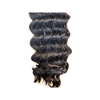 Cleopatra 100% Human Hair Remy Bulk Braiding French Deep Wave 18" - Pure n Tru Beauty Supply