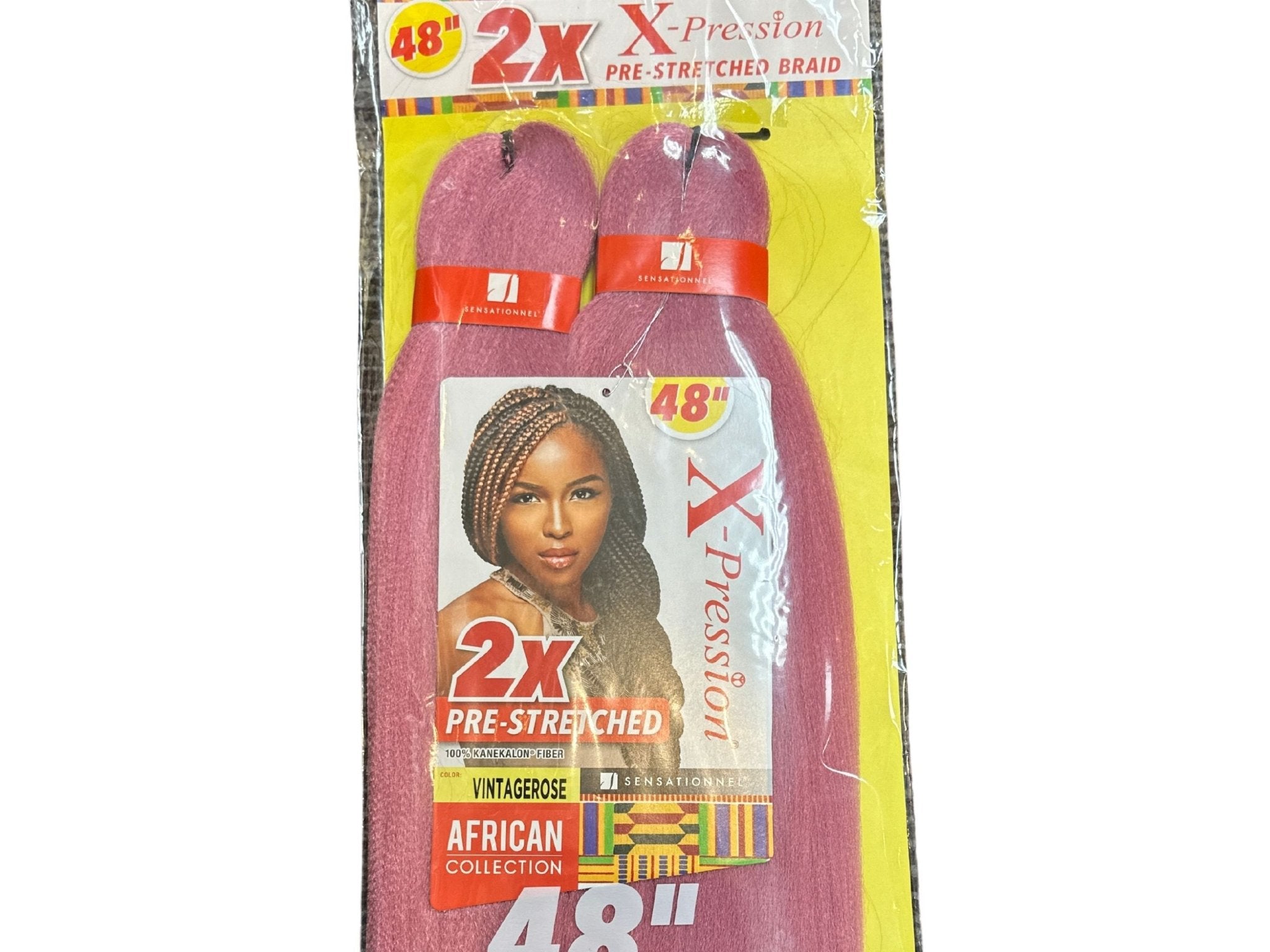 2X X Pression 48" - Pre Stretched Braiding Hair - Pure n Tru Beauty Supply