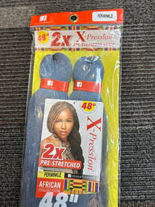 2X X Pression 48" - Pre Stretched Braiding Hair - Pure n Tru Beauty Supply