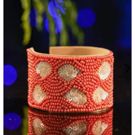 Coral Cuff Bracelet - Pure n Tru Beauty Supply