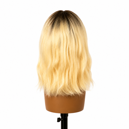 Honey Lime - Darlyn T-Part 100% Human Hair Wig