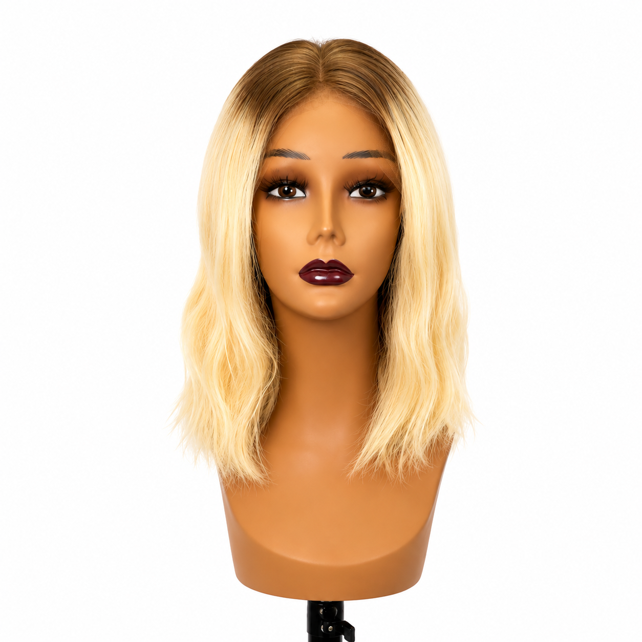 Honey Lime - Darlyn T-Part 100% Human Hair Wig
