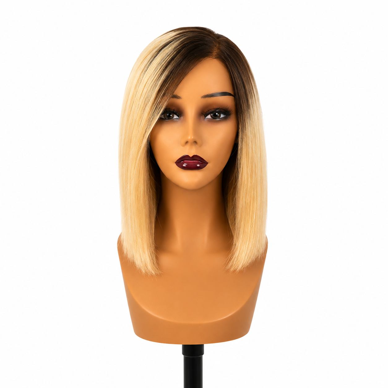 Honey Lime - Lucille Ombre 100% Human Hair Wig
