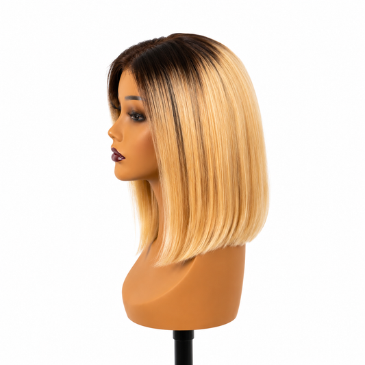 Honey Lime - Lucille Ombre 100% Human Hair Wig