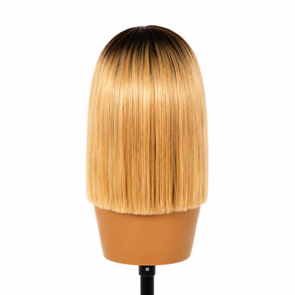 Honey Lime - Lucille Ombre 100% Human Hair Wig