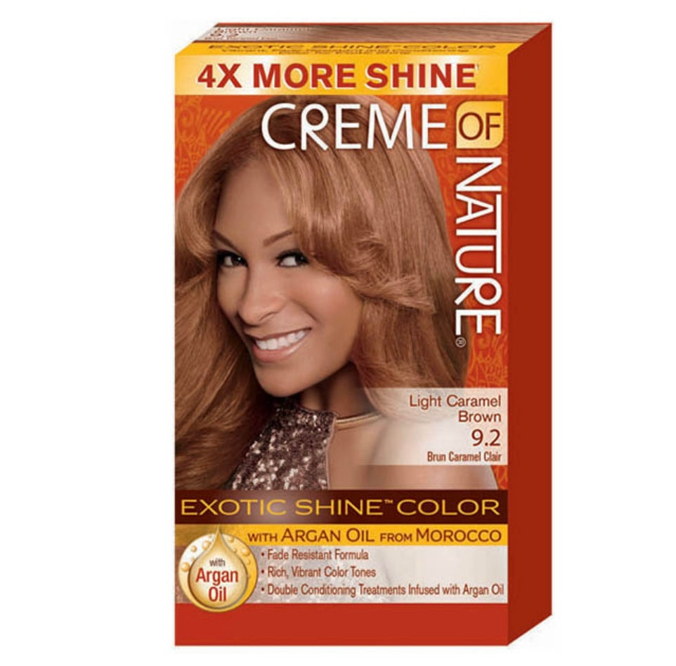 Creme of Nature Exotic Shine Color - Light Caramel Brown