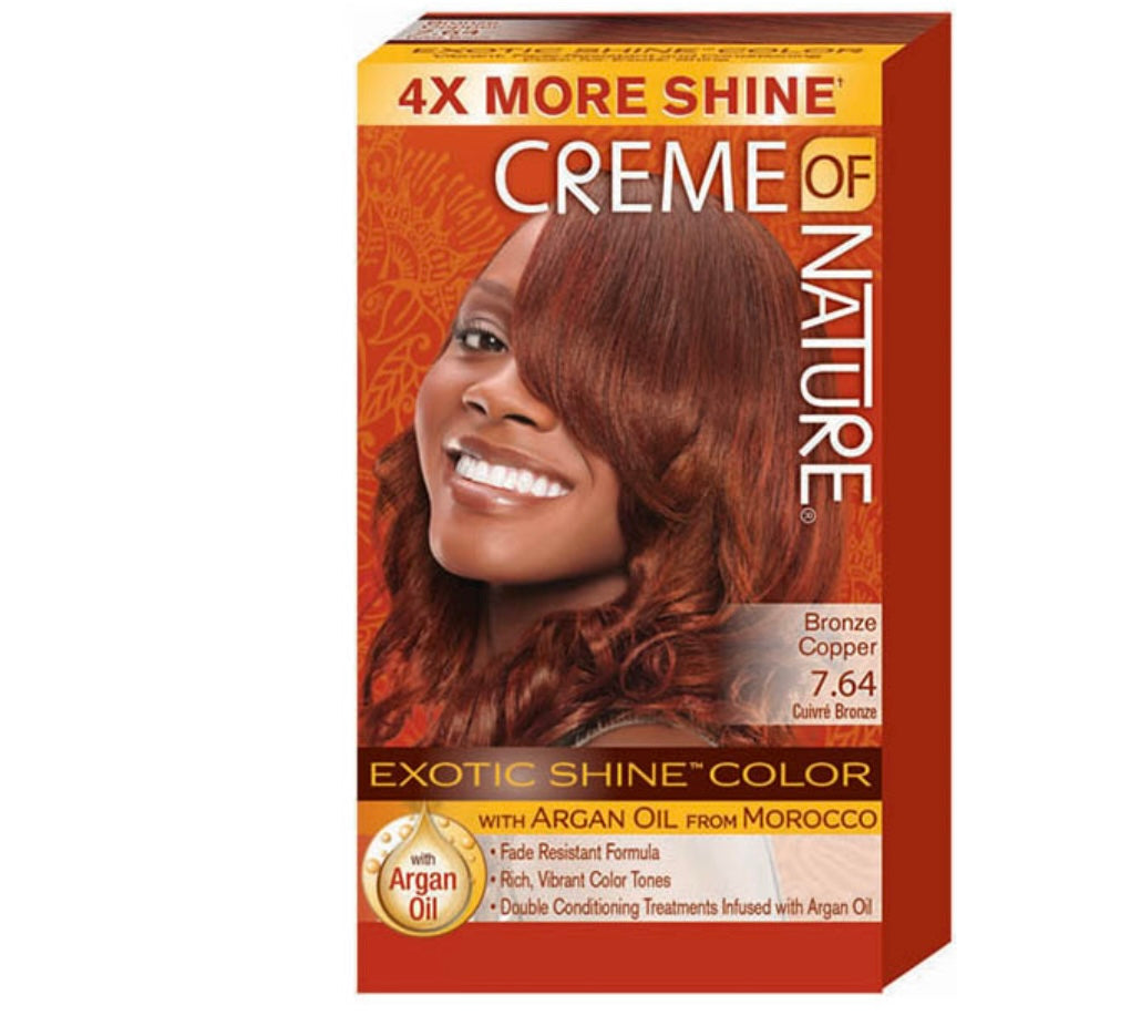 Creme of Nature Exotic Shine Color - Bronze Copper