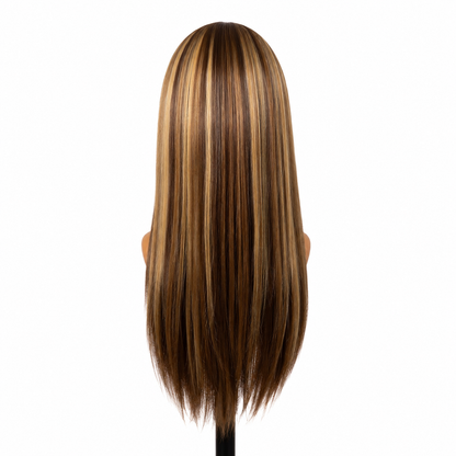 Silky Breeze - Piper Pink Stripe Wig