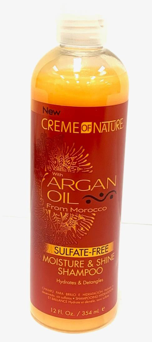 CREME OF NATURE ARGAN OIL FROM MOROCCO MOISTURE & SHINE SHAMPOO