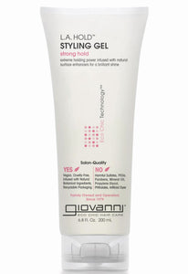 GIOVANNI L.A. HOLD STYLING GEL STRONG HOLD