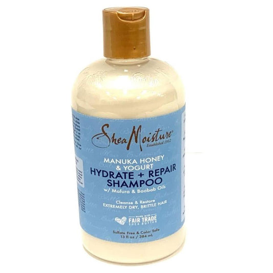SHEA MOISTURE MANUKA HONEY & YOGURT HYDRATE + REPAIR SHAMPOO - Pure n Tru Beauty Supply