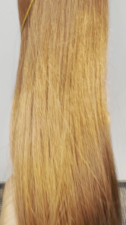 Minky Yaki Bulk Braiding 100% Human Hair