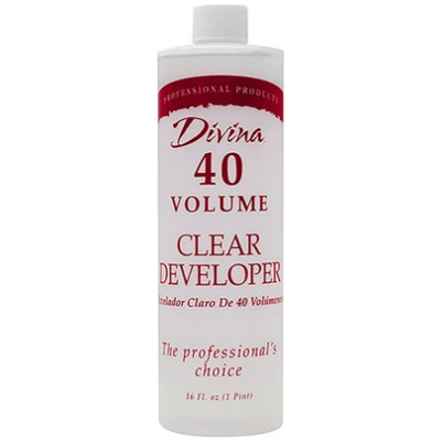 Divina 40 Volume Clear Developer, 16 oz - Pure n Tru Beauty Supply