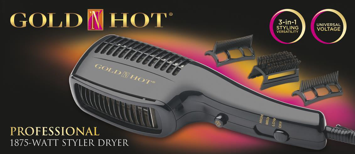 GOLD N HOT PROFESSIONAL 1875W STYLER DRYER