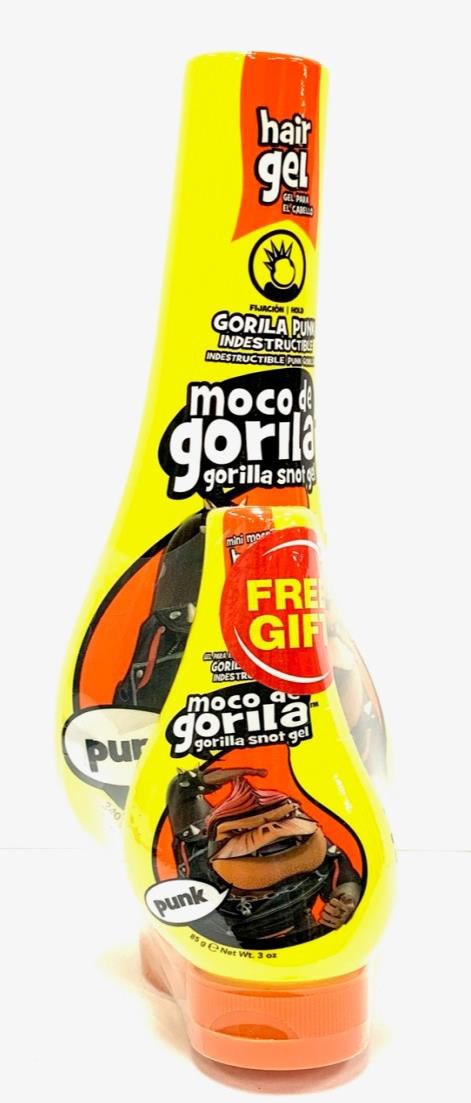 MOCO DE GORILA HAIR GEL INDESTRUCTIBLE PUNK + FREE GIFT
