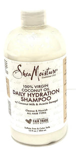 SHEA MOISTURE 100% VIRGIN COCONUT OIL DAILY HIDRATION SHAMPOO