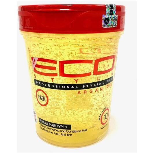 ECO STYLE PROFESSIONAL STYLING GEL ARGAN OIL - Pure n Tru Beauty Supply