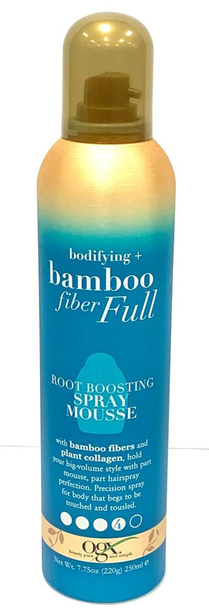 OGX BODIFYING + BAMBOO FIBER FULL SPRAY MOUSSE