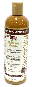 AFRICAN PRIDE MOISTURE MIRACLE REPAIR & REPLENISH CONDITIONER 16 OZ