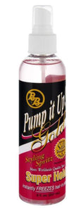 BB PUMP IT UP! GOLD STYLING SPRITZ SUPER HOLD