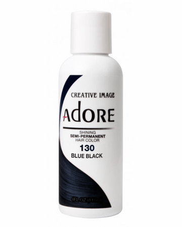 Adore Semi - Permanent Hair Color 10 Blue Black 4 oz - Pure n Tru Beauty Supply