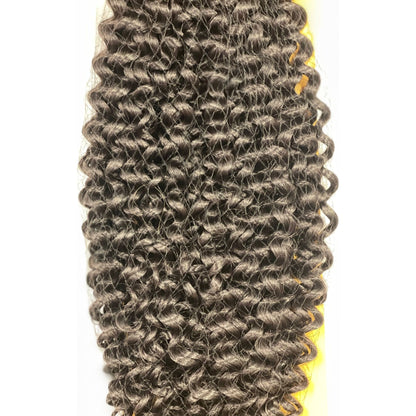 Cleopatra 100% Human Hair Remy Bulk Braiding French Jerry Curl 18" - Pure n Tru Beauty Supply