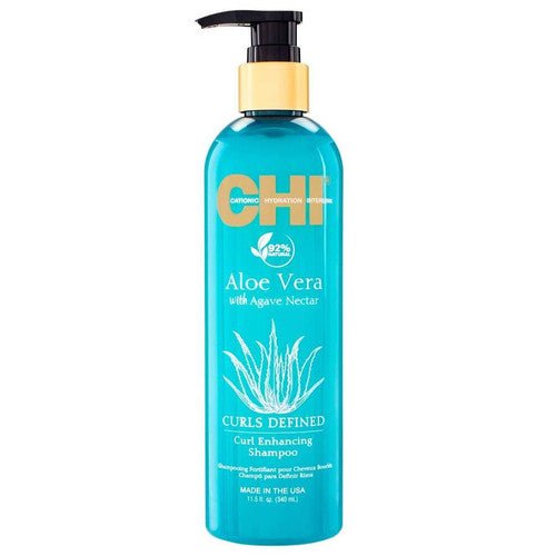 CHI Aloe Vera with Agave Nectar Curl Enhancing Shampoo - Pure n Tru Beauty Supply