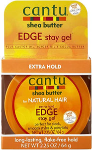 Cantu Edge Stay Gel 2.25 oz