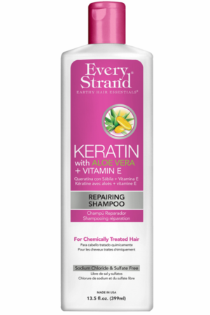Every Strand Keratin with Aloe Vera + Vitamin E Shampoo