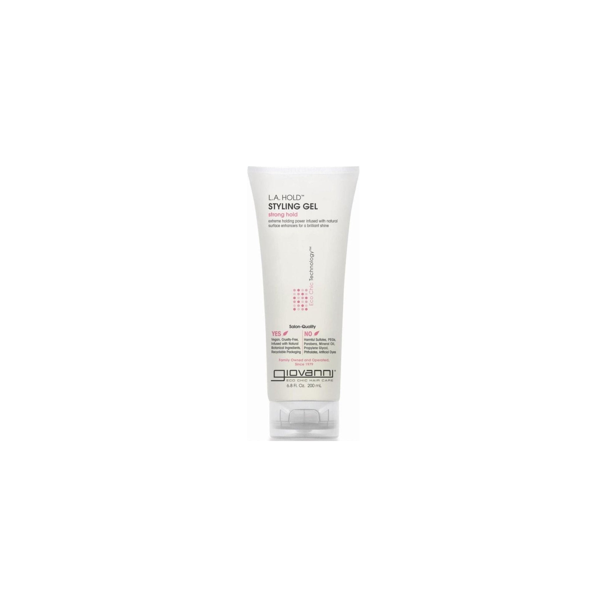 GIOVANNI L.A. HOLD STYLING GEL STRONG HOLD - Pure n Tru Beauty Supply