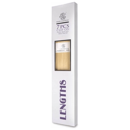 Hair Couture Lengths Clip - In Extensions 7 Piece Human Hair - Pure n Tru Beauty Supply