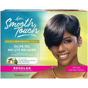 Luster's Pink Smooth Touch New Growth relaxer Regular Kit