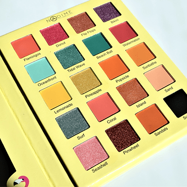 Nadime - Flamingo - Eyeshadow Palette - Pure n Tru Beauty Supply