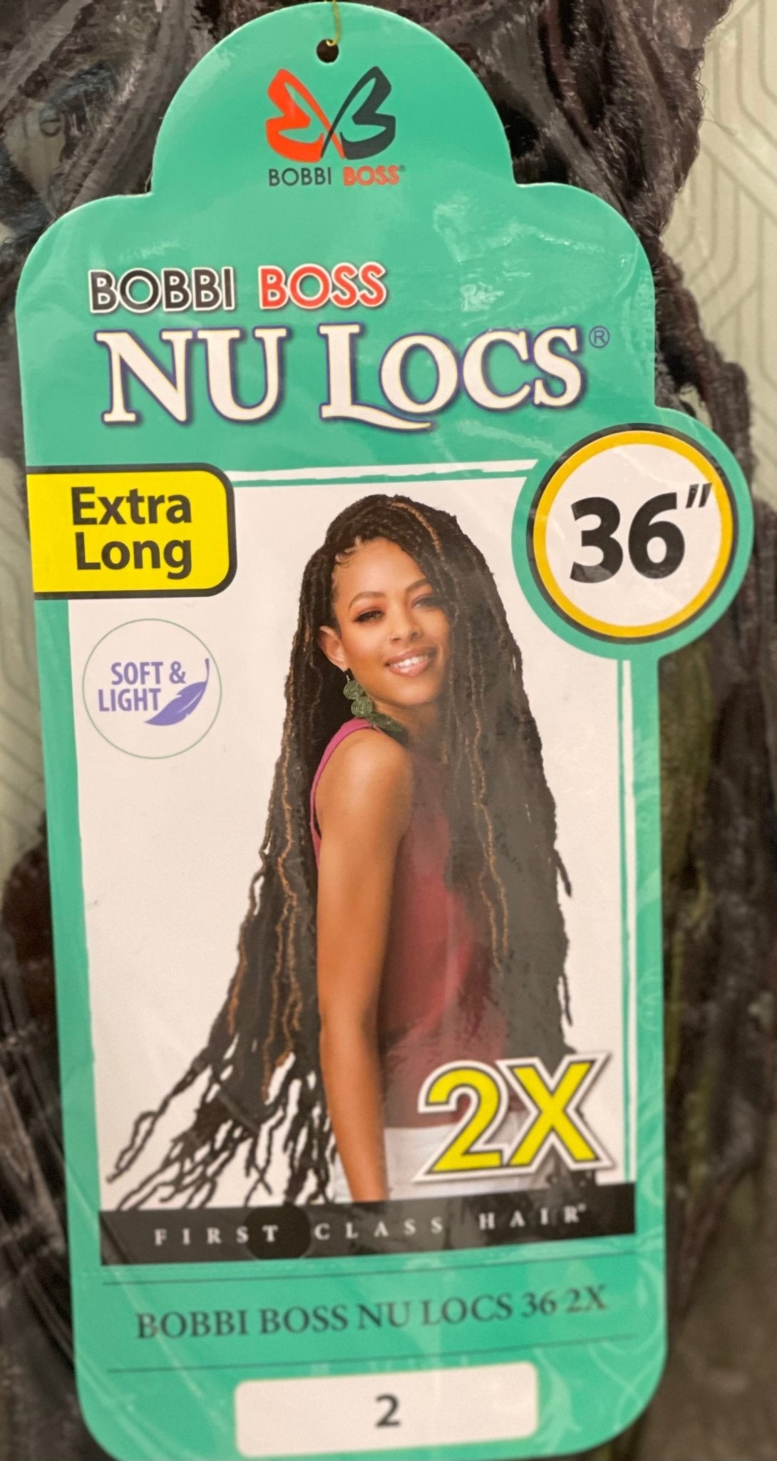 Bobbi Boss Crochet Braids African Roots Braid Collection 2X Nu Locs 36" - Pure n Tru Beauty Supply