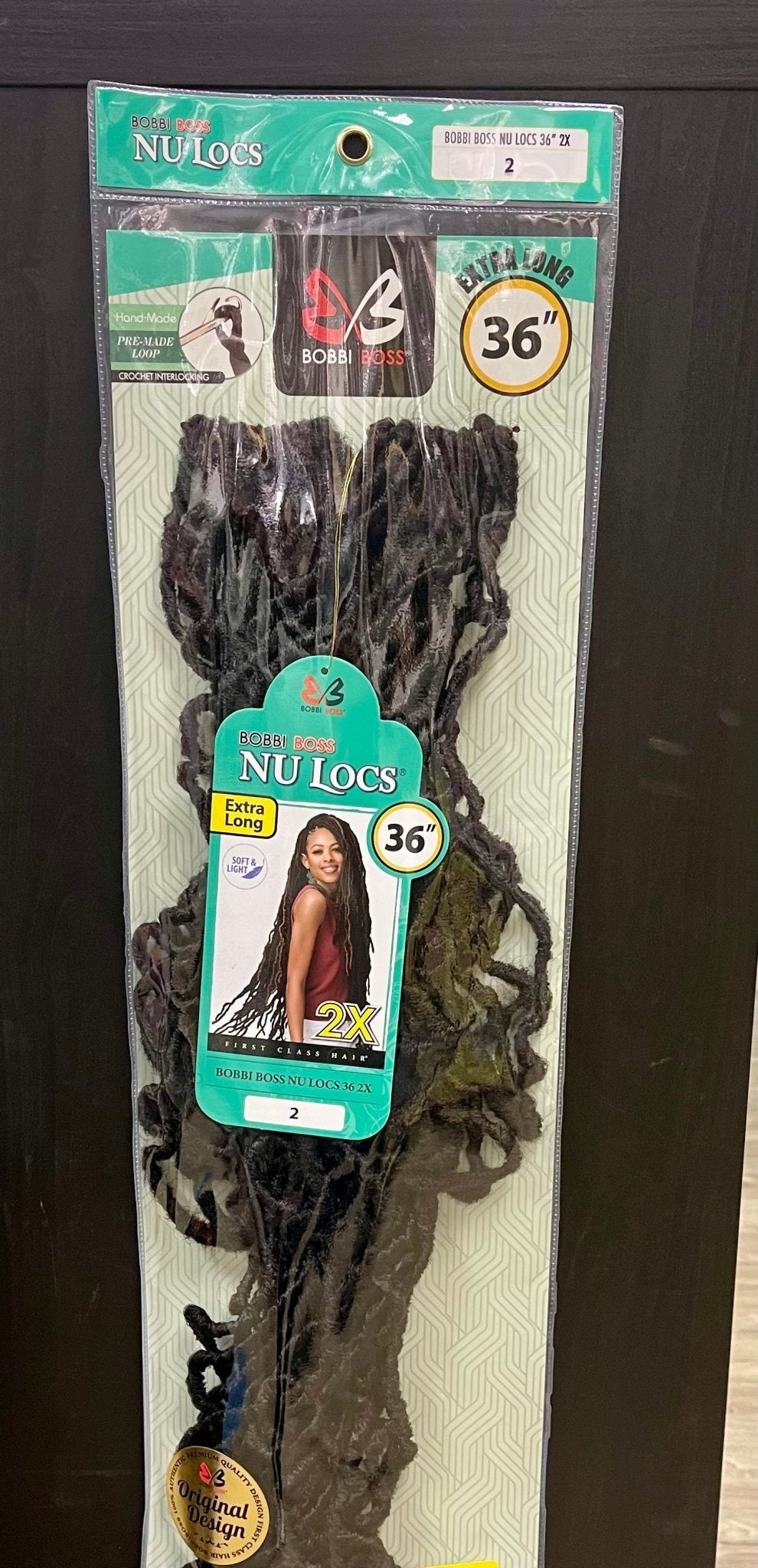 Bobbi Boss Crochet Braids African Roots Braid Collection 2X Nu Locs 36" - Pure n Tru Beauty Supply