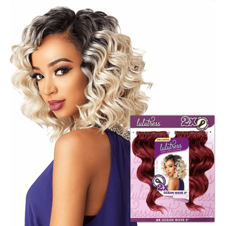 Lulutress 2X Ocean Wave 8" Braids Synthetic - Pure n Tru Beauty Supply