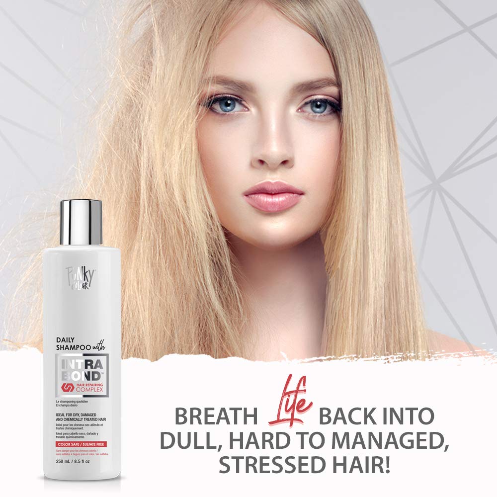 Punky Colour Daily Shampoo with Intra Bond Hair Repairing Complex - Pure n Tru Beauty Supply