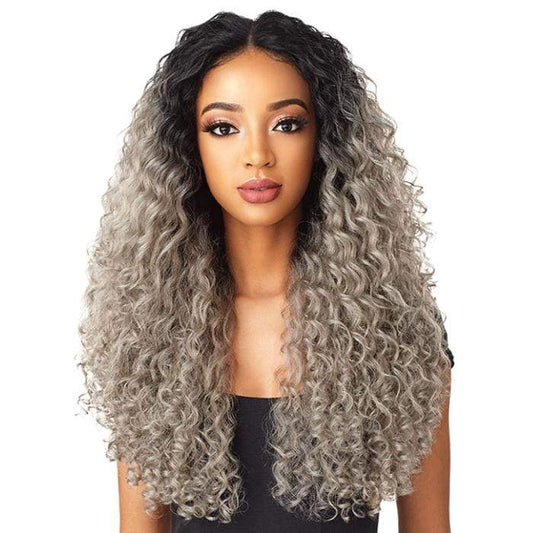 Sensationnel Cloud 9 Vixen 4 - Way Parting Swiss Lace Frontal Wig - DEEP SPIRAL 24" - Pure n Tru Beauty Supply