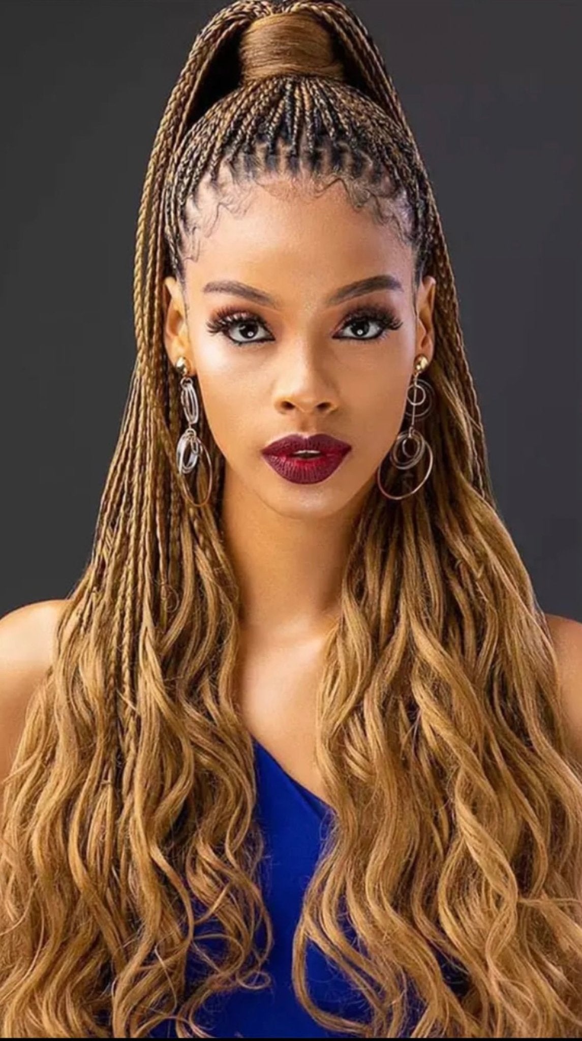 Darling Empress Collection Curly Braid - 6 Pack multi - Pack - 60" - Pure n Tru Beauty Supply