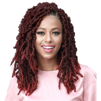 Bobbi Boss Synthetic Crochet Braid NU LOCS DISTRESSED BUTTERFLY LOCS STYLE 12