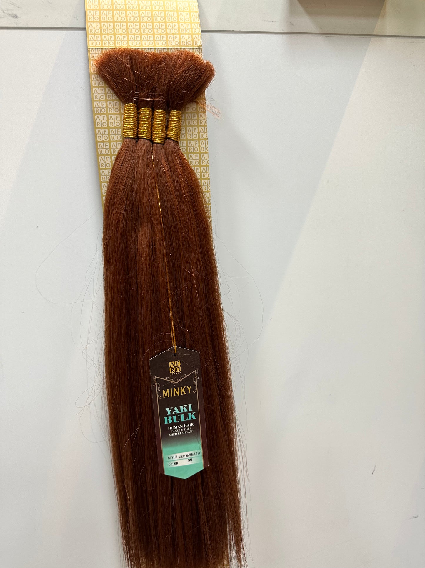 Minky Yaki Bulk Braiding 100% Human Hair