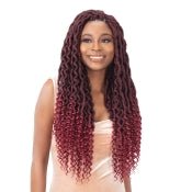 FreeTress Crochet Braids Pre - Looped Royal Gorgeous Loc 22" - Pure n Tru Beauty Supply