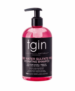 Tgin Rose Water Sulfate Free Hydrating Shampoo 13 oz